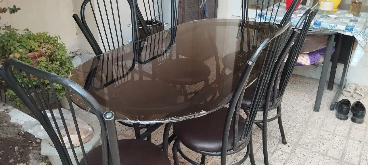 میزو صندلی ناهار خوری|میز و صندلی غذاخوری|مشهد, عبادی|دیوار