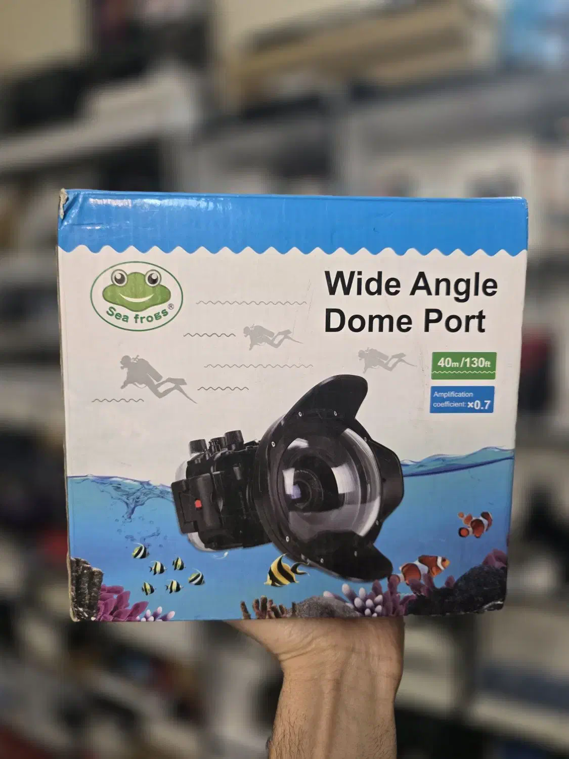 قاب گنبندی ضد آب لنز دوربین Sea frogs|دوربین عکاسی و فیلم‌برداری|تهران, تهران‌نو|دیوار