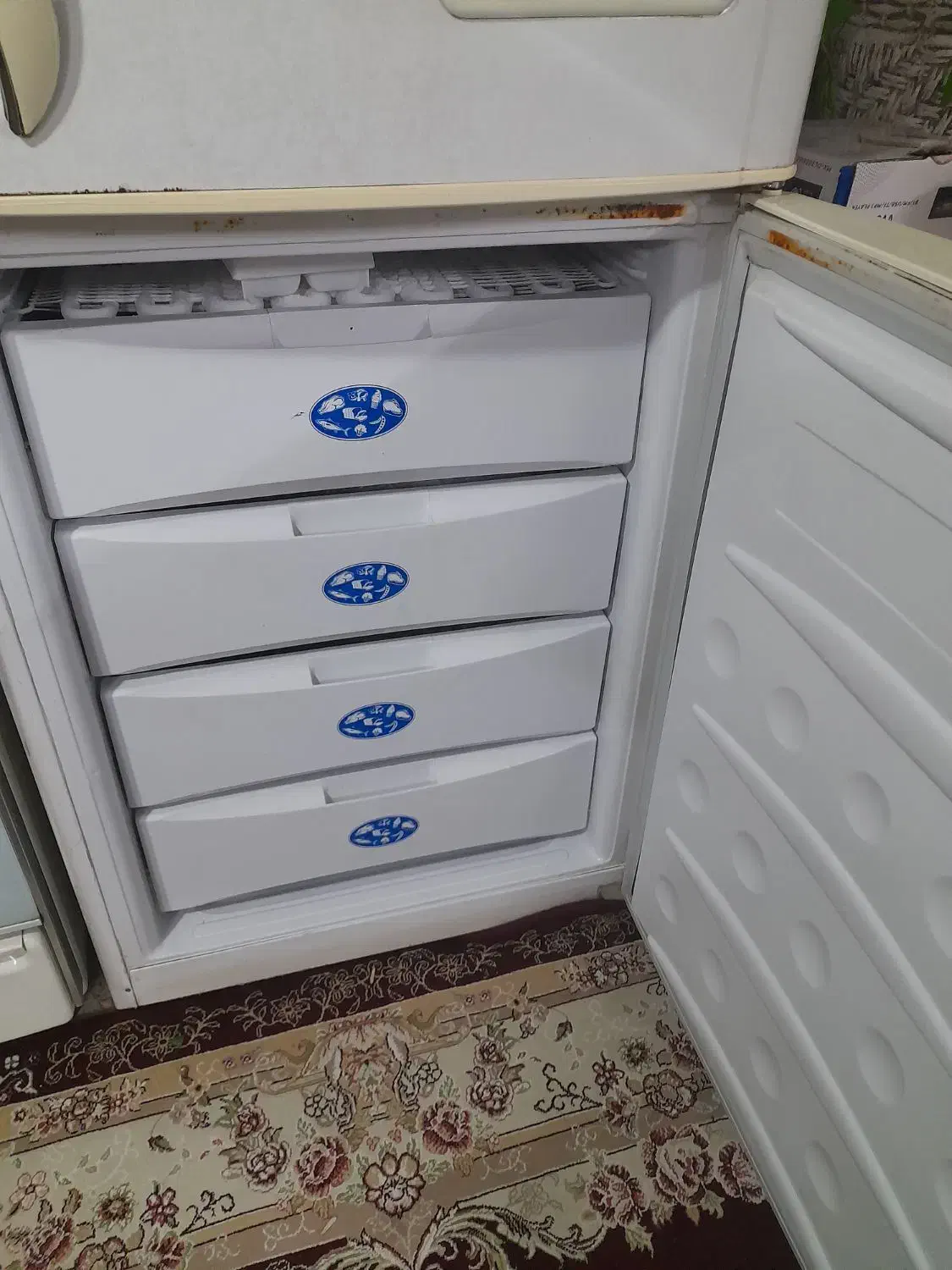 یخچال نیمه فریزر فروزان|یخچال و فریزر|آفتاب, |دیوار