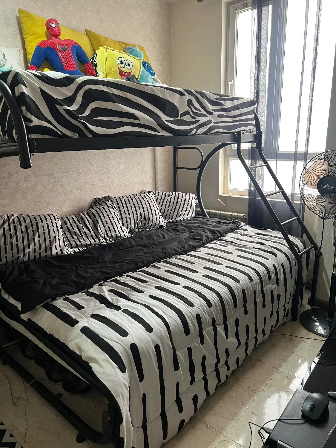 تخت دو طبقه|تخت و صندلی بچه|تهران, چیتگر شمالی|دیوار