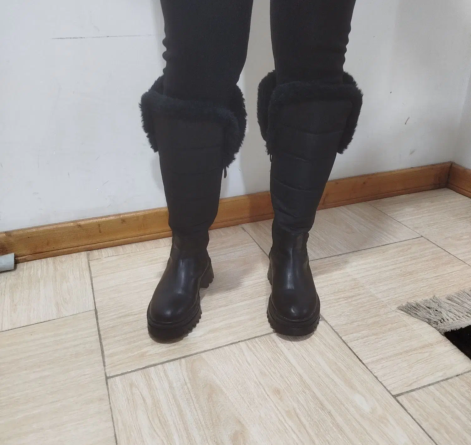 بوت بلند سایز ۳۷ بزرگ پا|کیف، کفش، کمربند|بابلسر, |دیوار