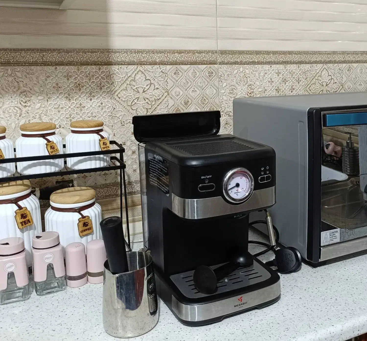 اسپرسوساز مباشی ۲۰ بار، ۱۱۰۰ وات|کافیشاپ و رستوران|نوشهر, |دیوار