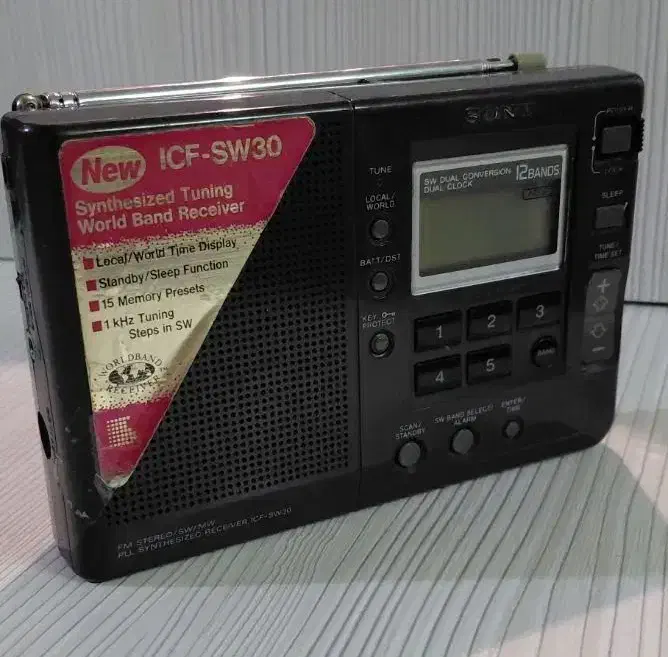 رادیو سونی مدل IcF.sw30|سیستم صوتی خانگی|شاهینشهر, حافظ جنوبی|دیوار