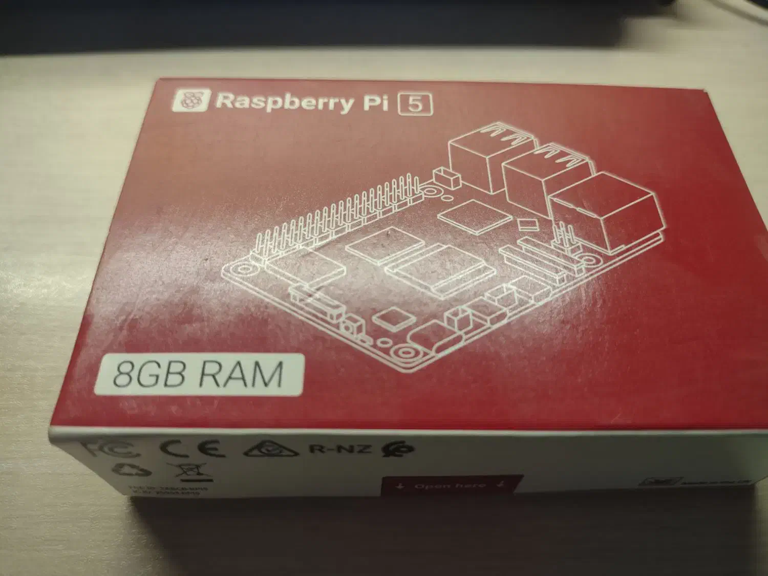 رزبری پای ۵ با رم ۸ گیگابایت raspberry pi 5 8GB|قطعات و لوازم جانبی رایانه|تهران, حسن‌آباد|دیوار