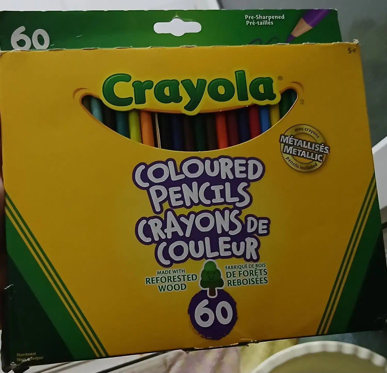مداد رنگی 60 رنگ Crayola - کاملاً نو، ارسال رایگان|لوازم التحریر|شیراز, باهنر|دیوار