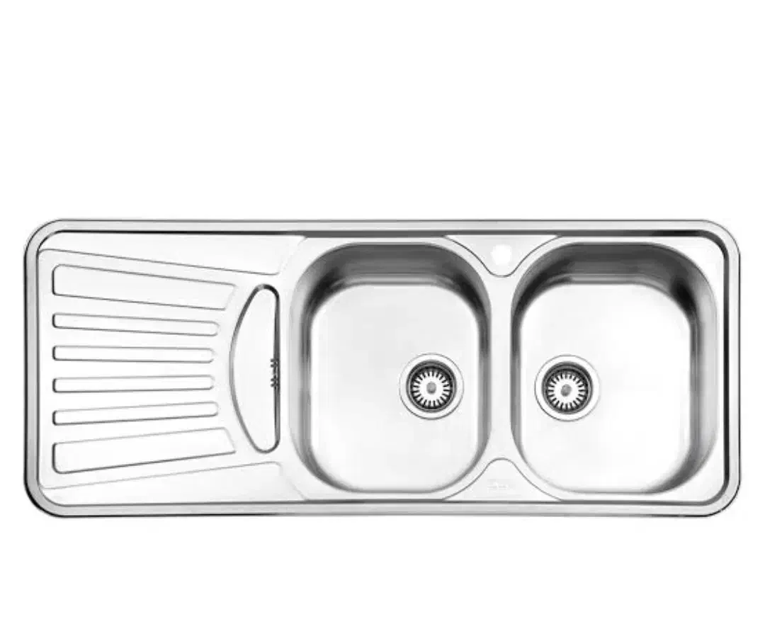 انواع سینک دو و تک لگنه کارکرده|مصالح و تجهیزات ساختمان|ماسال, |دیوار