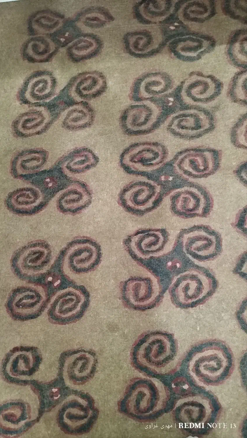 یک عددنمد ترکمنی به طول 3/5 متر و عرض 2/20 متر|صنایع دستی و سایر لوازم تزئینی|مراوه, |دیوار