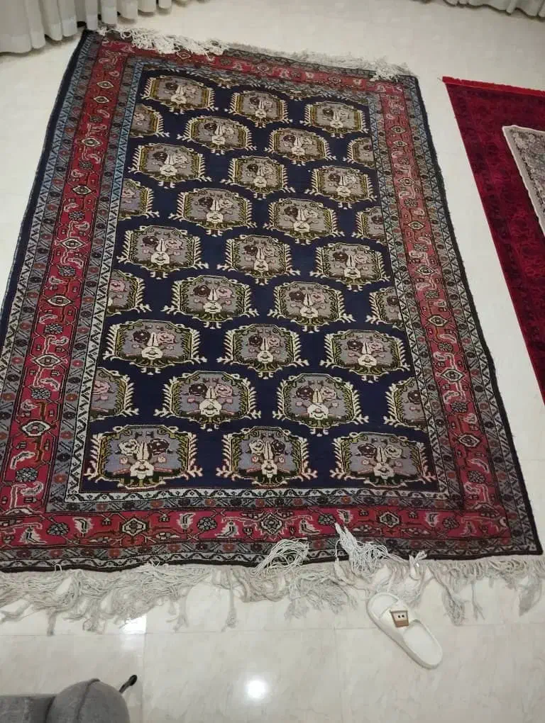 فرش دستی ۶ متری اردبیل نقشه سنتی زیبا یک جفت ۲در۳|فرش|کرج, آق تپه|دیوار