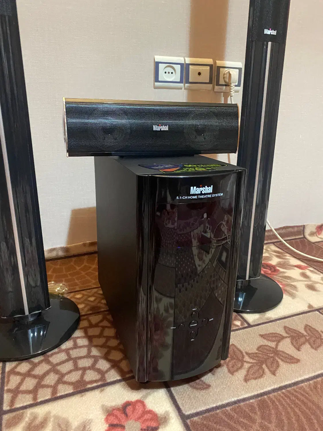 سینمای خانگی مارشال نو|سیستم صوتی خانگی|رشت, گلسار|دیوار