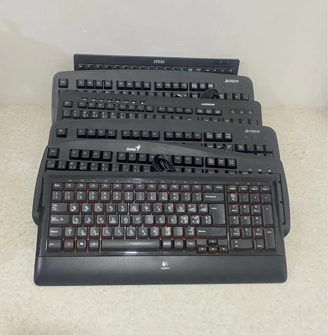 کیبورد usb عمده تعداد بالا|قطعات و لوازم جانبی رایانه|ری, دیلمان|دیوار