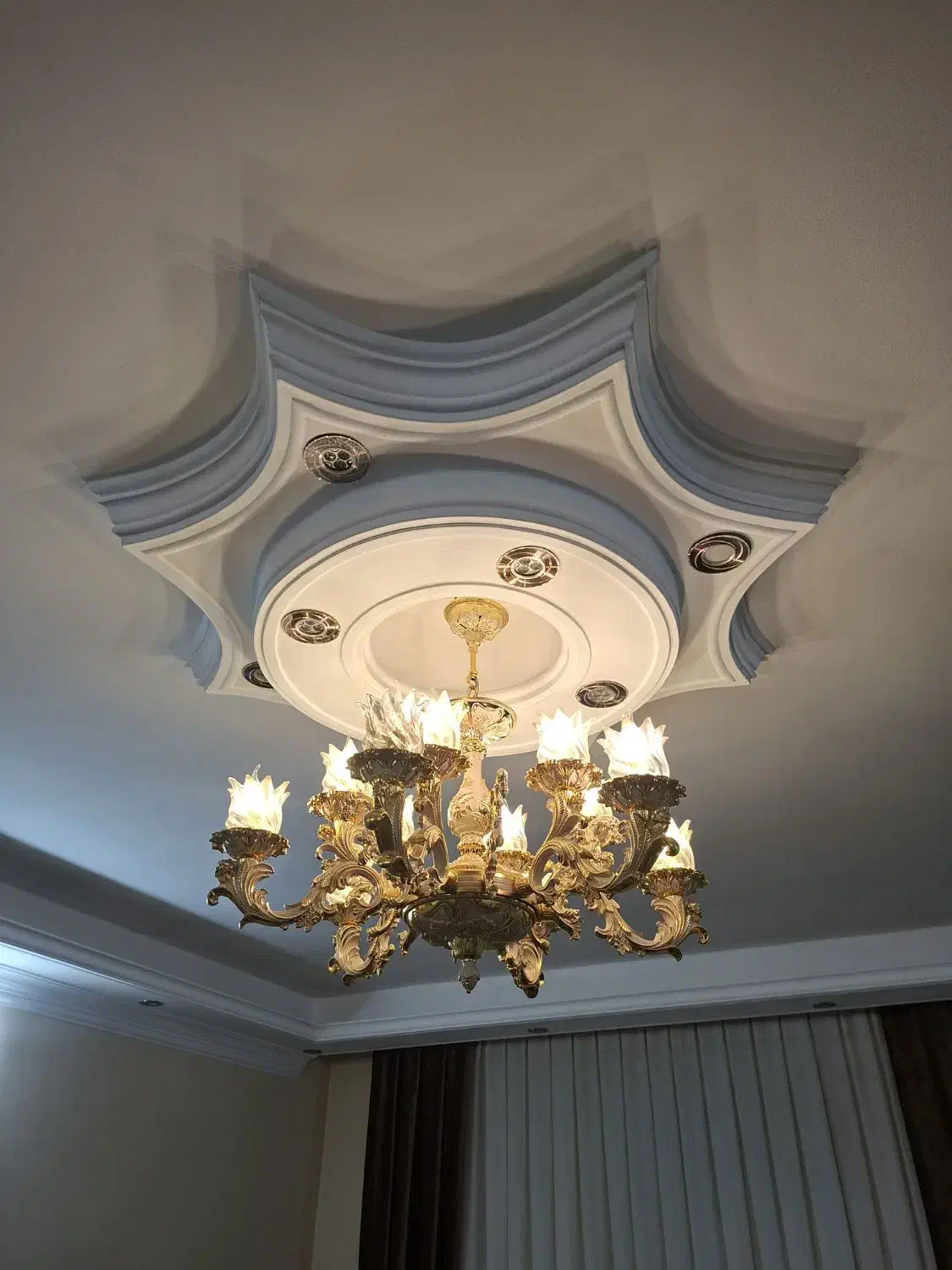 لوستر|لوستر و چراغ آویز|ورامین, ورامین|دیوار