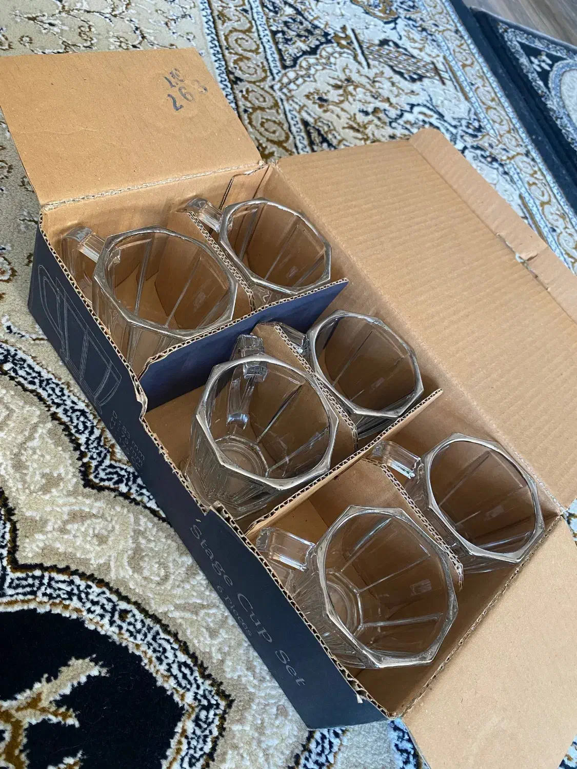 ۳ دست استکان چای خوری|ظروف سرو و پذیرایی|سقز, |دیوار