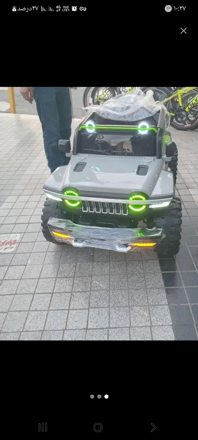 ماشین شارژی بصورت چک و نقد|اسباببازی|هشتگرد, فاز ۳ مهستان|دیوار