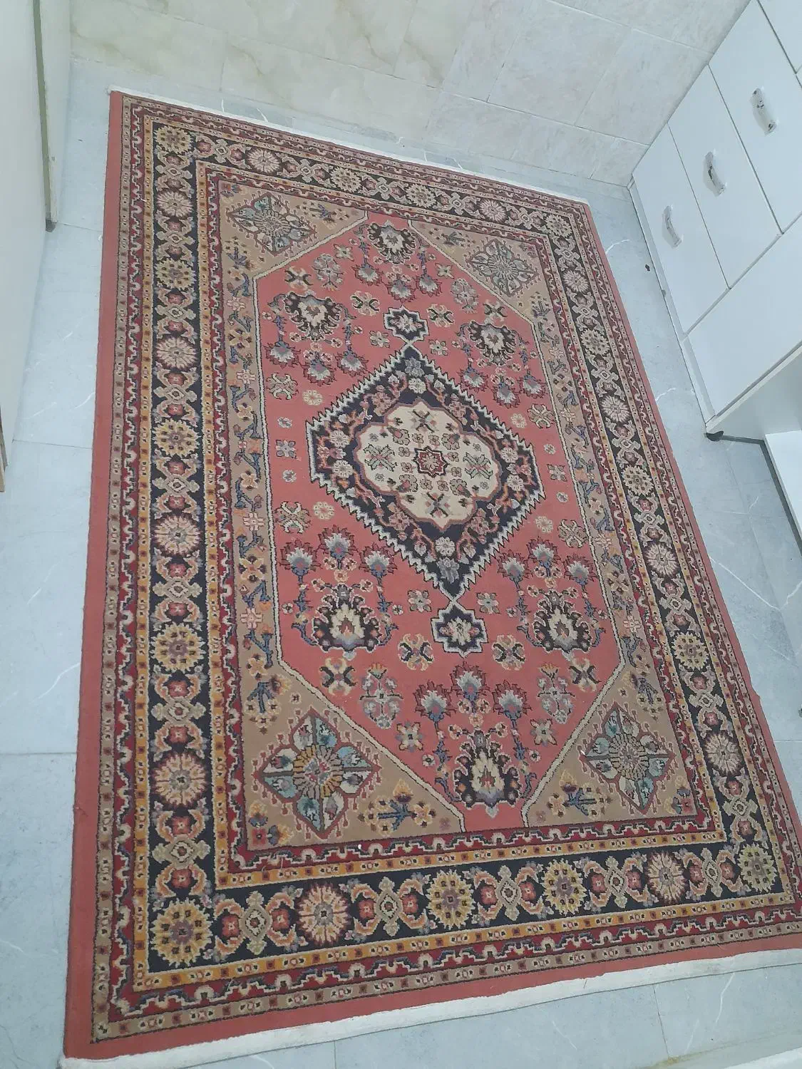 گلیم فرش ۶ و۴ متری|گلیم، جاجیم، گبه|اراک, |دیوار