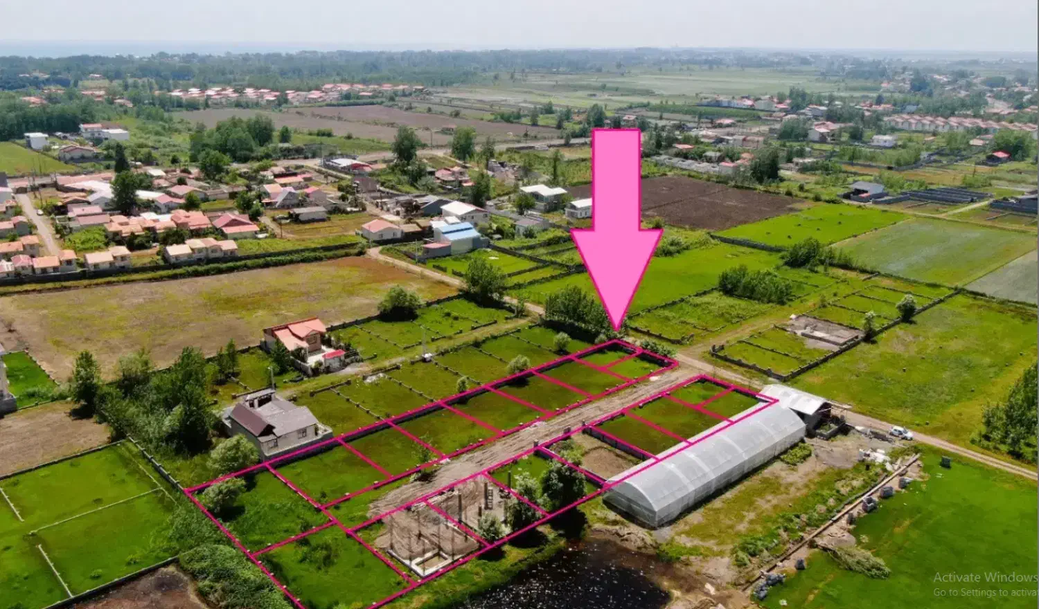 زمین مسکونی داخل شهرک درحال ساخت ارائه سندتک برگ|فروش زمین و ملک کلنگی|رشت, پارک شهر|دیوار