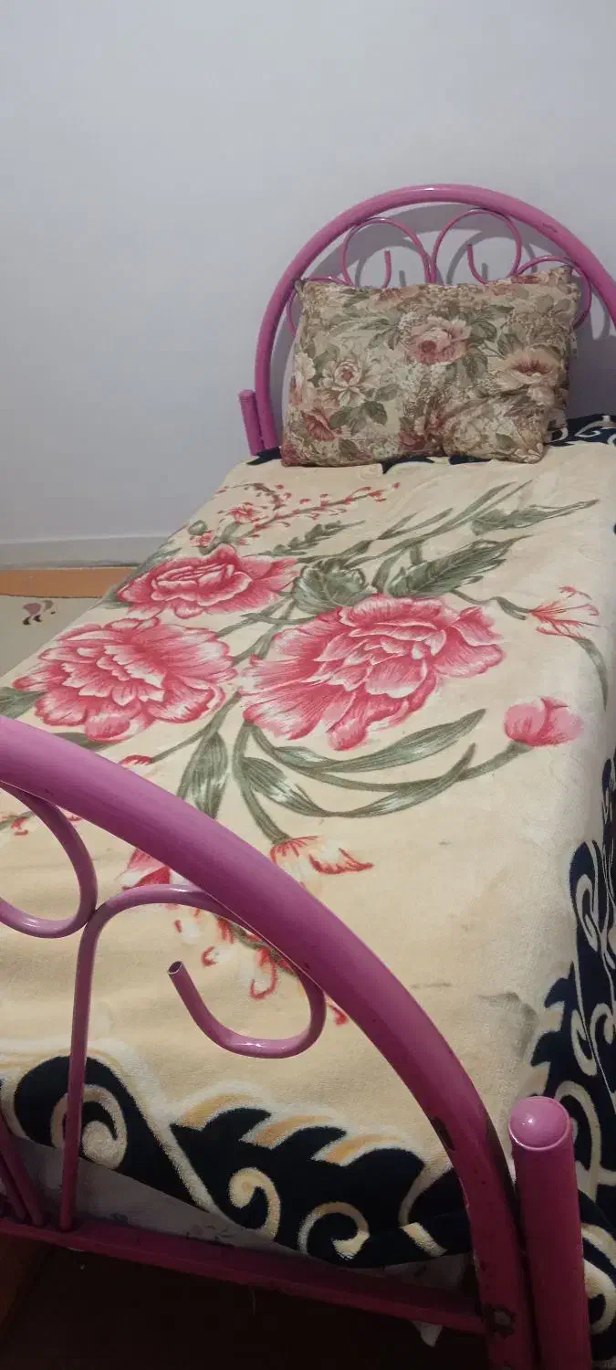 دوعدد تخت و تشک تک و دونفره مناسب باغ|تخت و سرویس خواب|زنجان, |دیوار