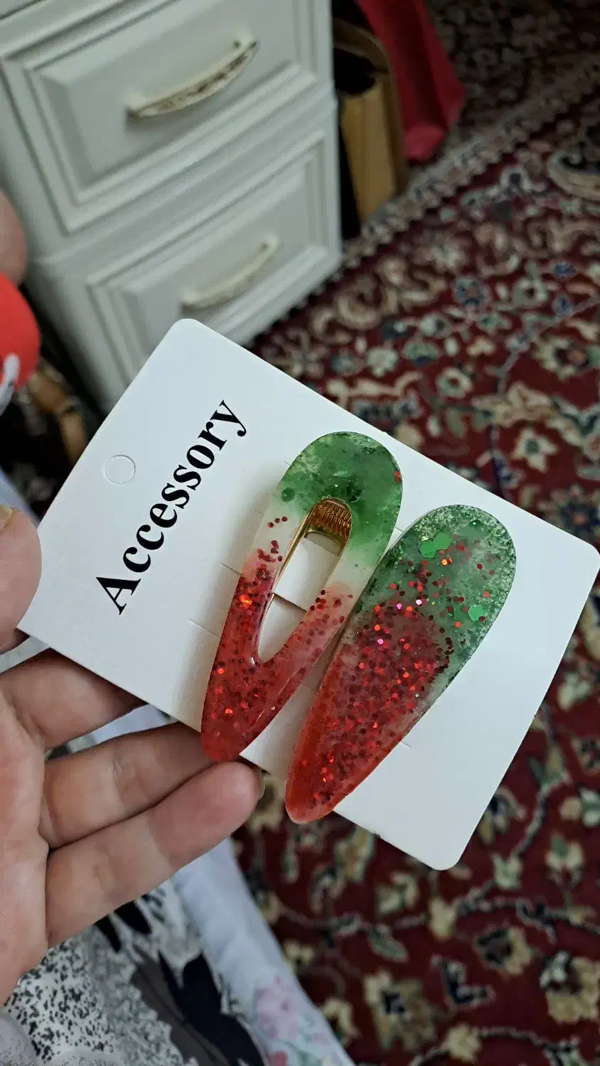 گل سر رزینی|صنایع دستی و سایر لوازم تزئینی|رودسر, |دیوار