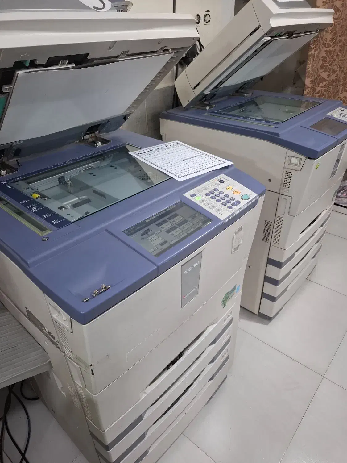 فروش دستگاه کپی صنعتی توشیبا ۶۵۶و ۸۵۶|پرینتر، اسکنر، کپی، فکس|آق قلا, |دیوار