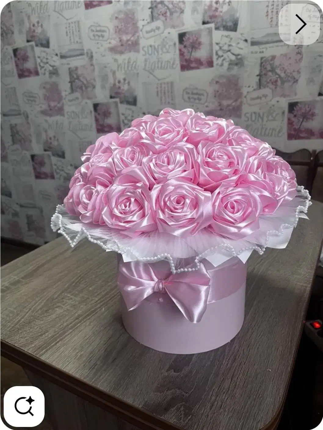 دستهگل روبانی ویژه روز مادر|گل مصنوعی|سیرجان, |دیوار