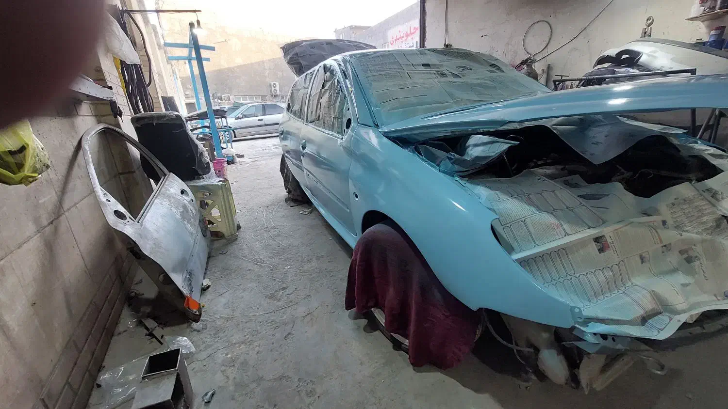 خدمات صافکاری نقاشی|خدمات موتور و ماشین|ورامین, شهرک فجر|دیوار