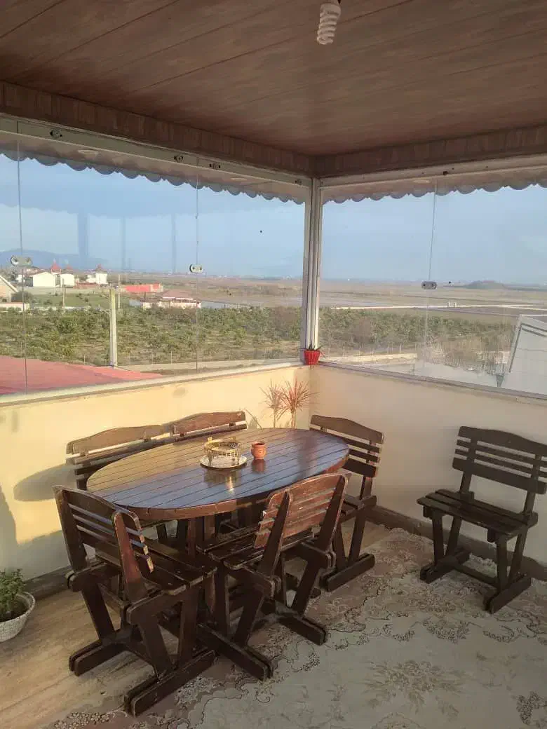 استخردار تریبلکس دوخوابه ویوی زیبا|اجارهٔ کوتاهمدت ویلا و باغ|فرح آباد, |دیوار