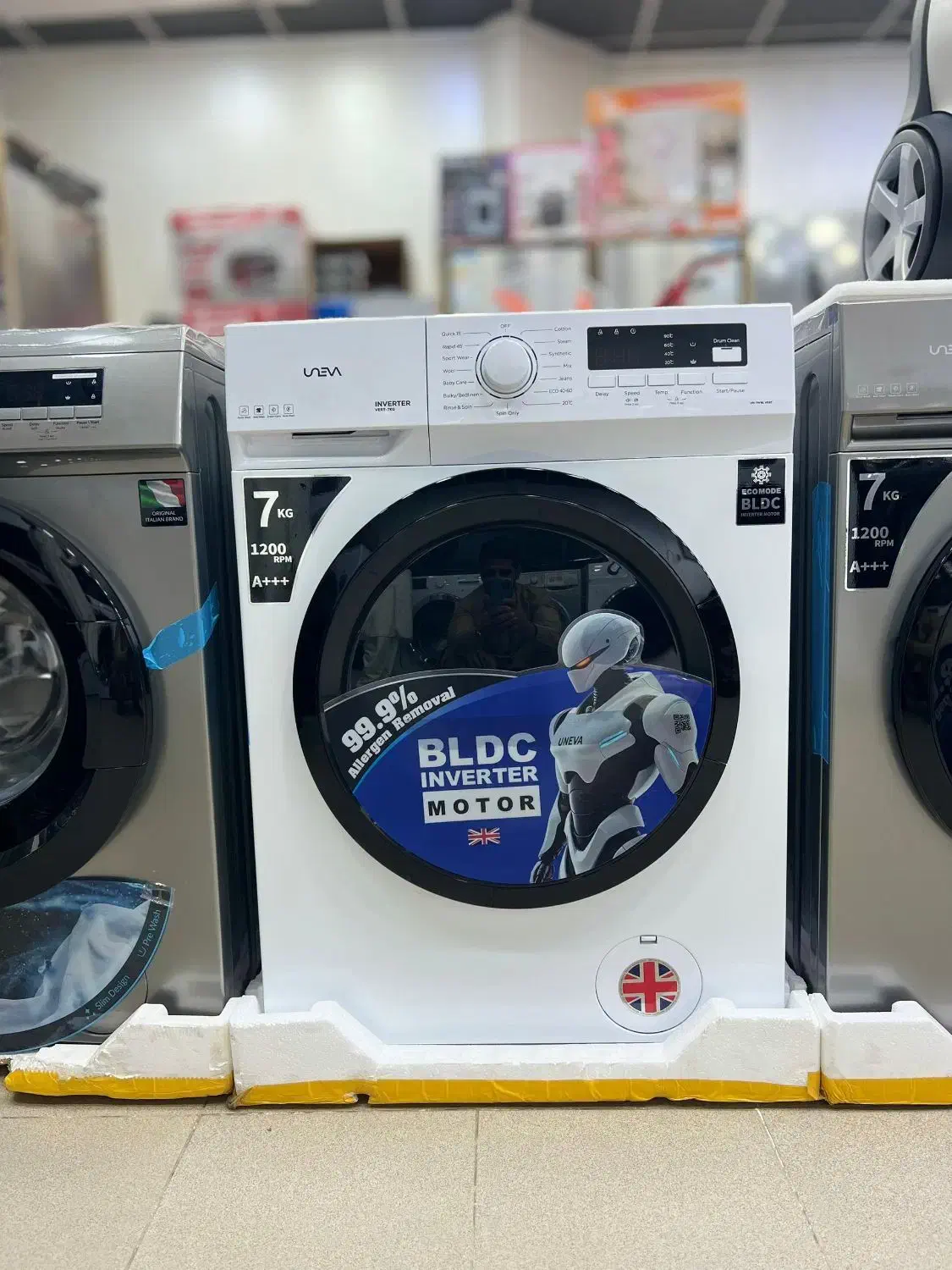 لباسشویی یوینوا  7 تا 9 کیلو گرم|ماشین لباسشویی و خشک‌کن لباس|زاهدان, |دیوار