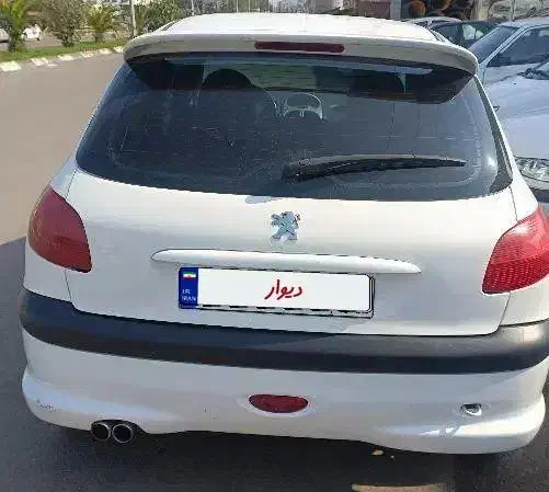 ۲۰۶ مدل ۸۸ شاسی ها کاملا پلمپ|خودرو سواری و وانت|آستارا, |دیوار