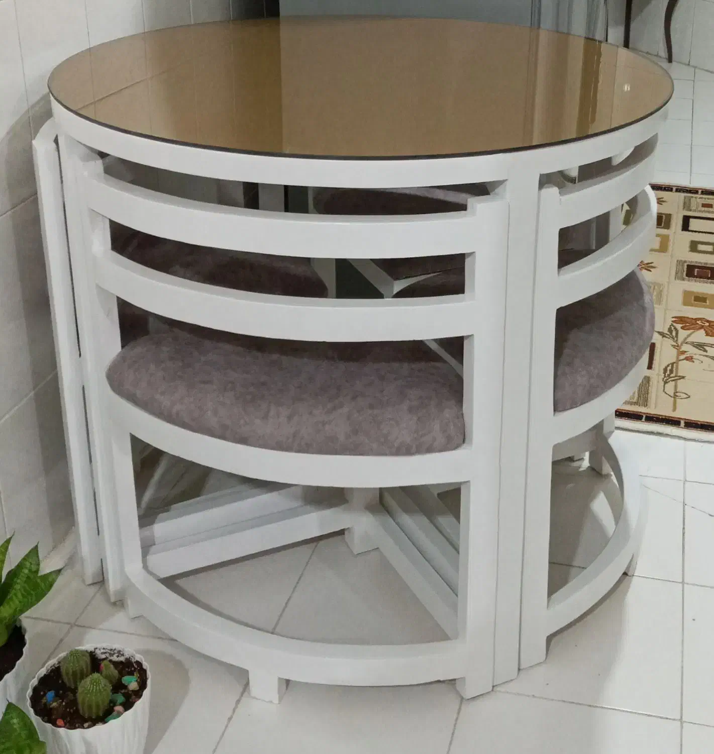 میز غذاخوری ۴ نفره کمجا نو نو|میز و صندلی غذاخوری|تبریز, |دیوار