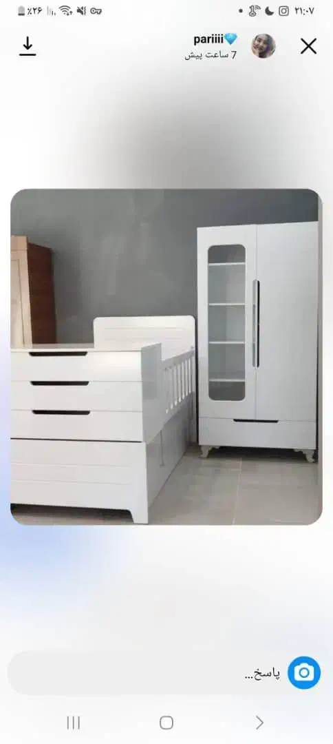 هستی ٪سرویس خواب چوبی با رنگ دلخواه/|اسباب و اثاث بچه|شیراز, گل سرخ|دیوار