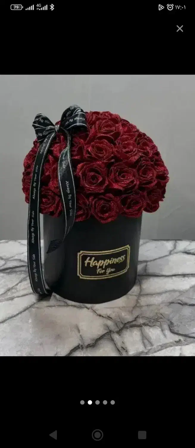 رز روبانی|گل مصنوعی|خرم‌آباد, |دیوار