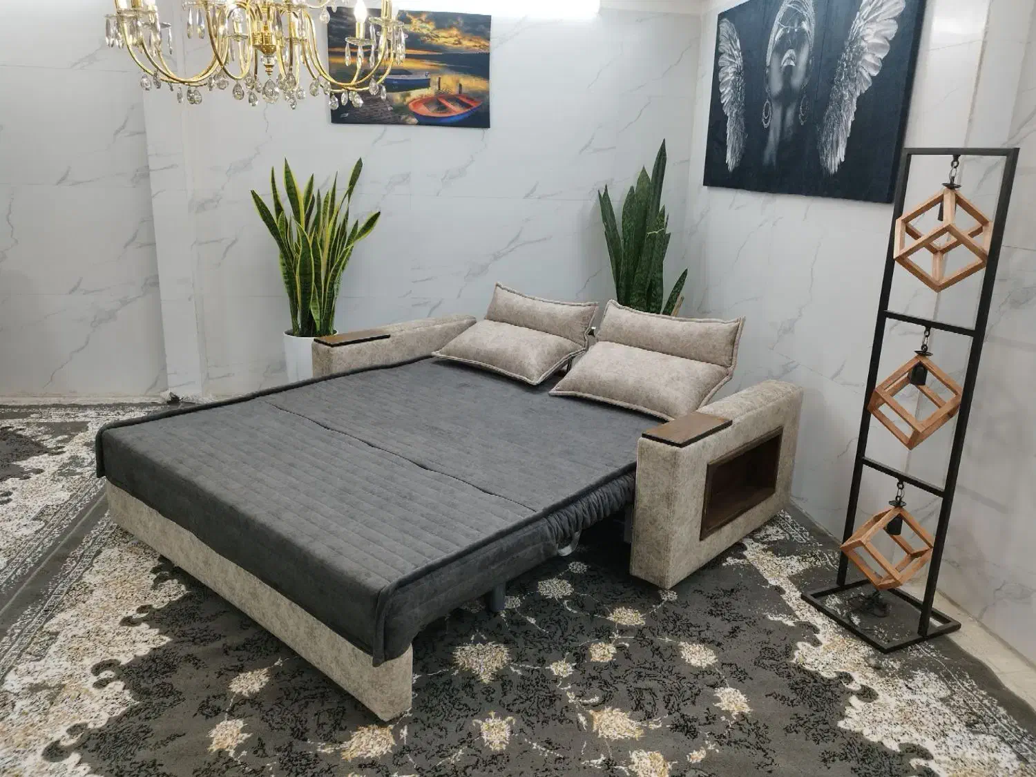 انواع مبل تخت خواب شو|مبلمان خانگی و میز عسلی|نیشابور, فردوس شمالی|دیوار