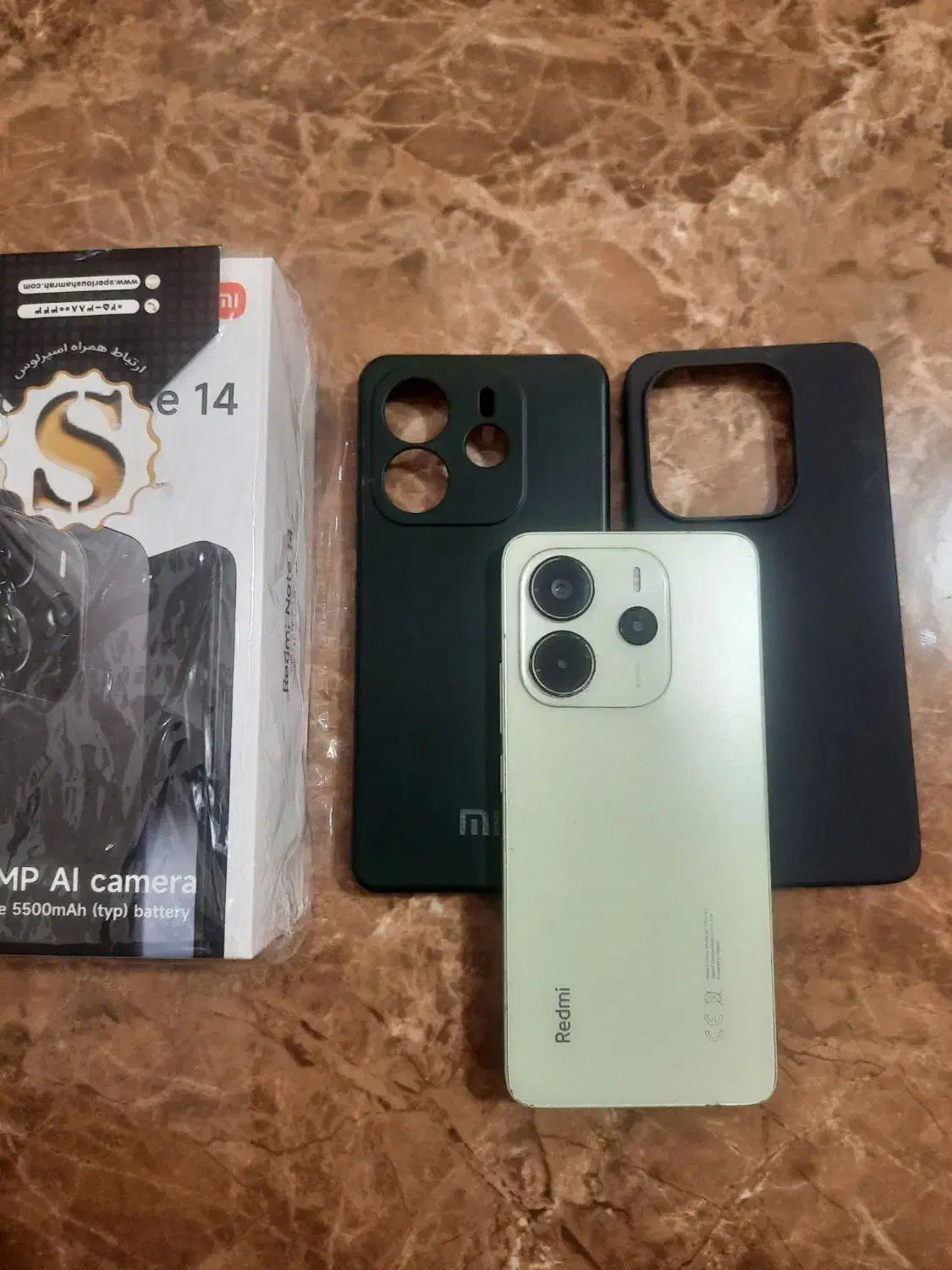 شیائومی نوت ۱۴ ۲۵۶ گیگ ۱۰ ماه گارانتی|موبایل|کاشان, امیرکبیر|دیوار