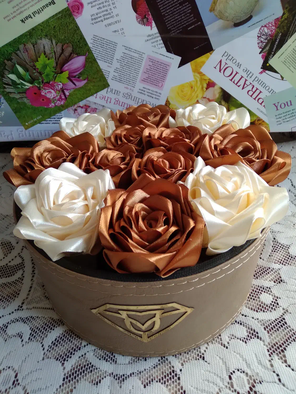 باکس گل رز|گل مصنوعی|قم, هفت تیر|دیوار