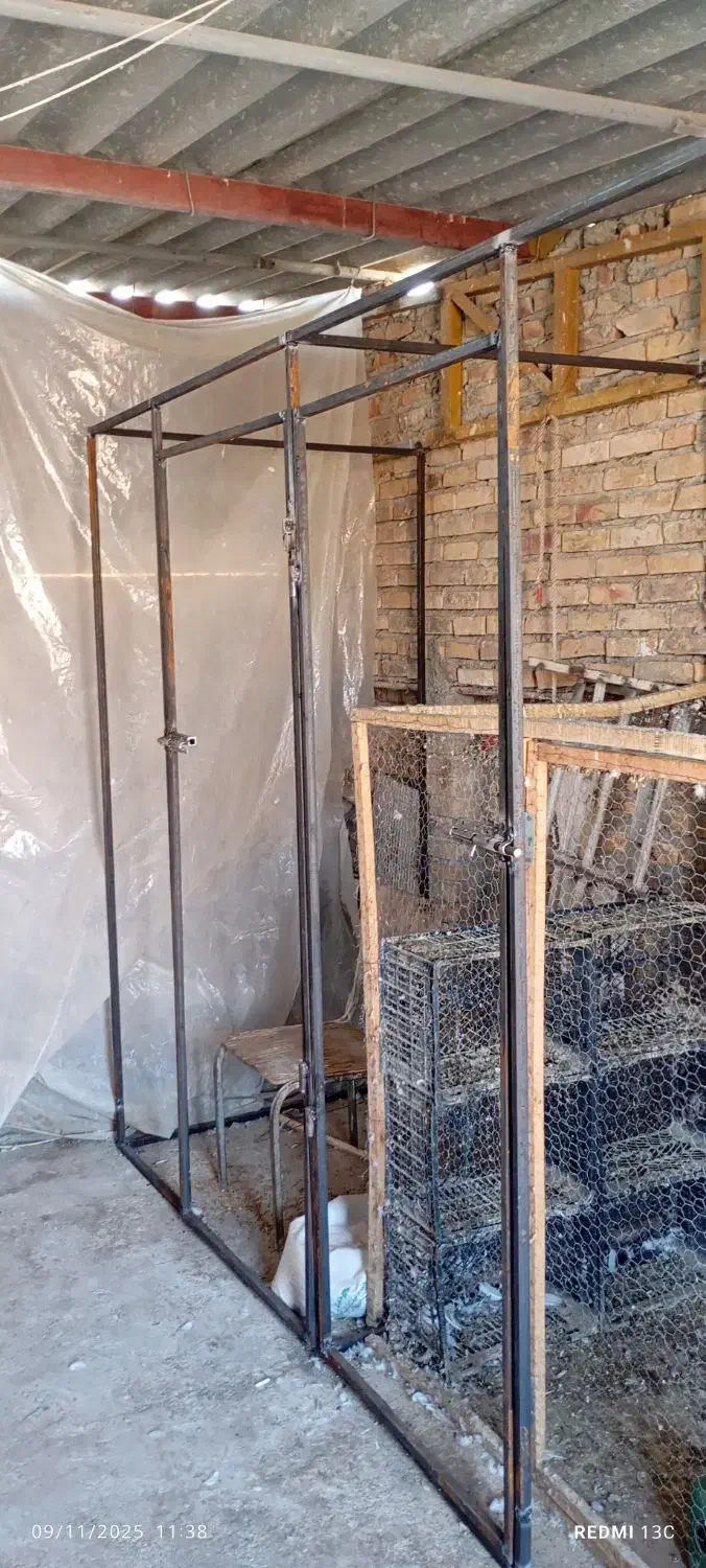 جوشکاری ساخت قفس پرنده|خدمات پیشه و مهارت|گرگان, |دیوار