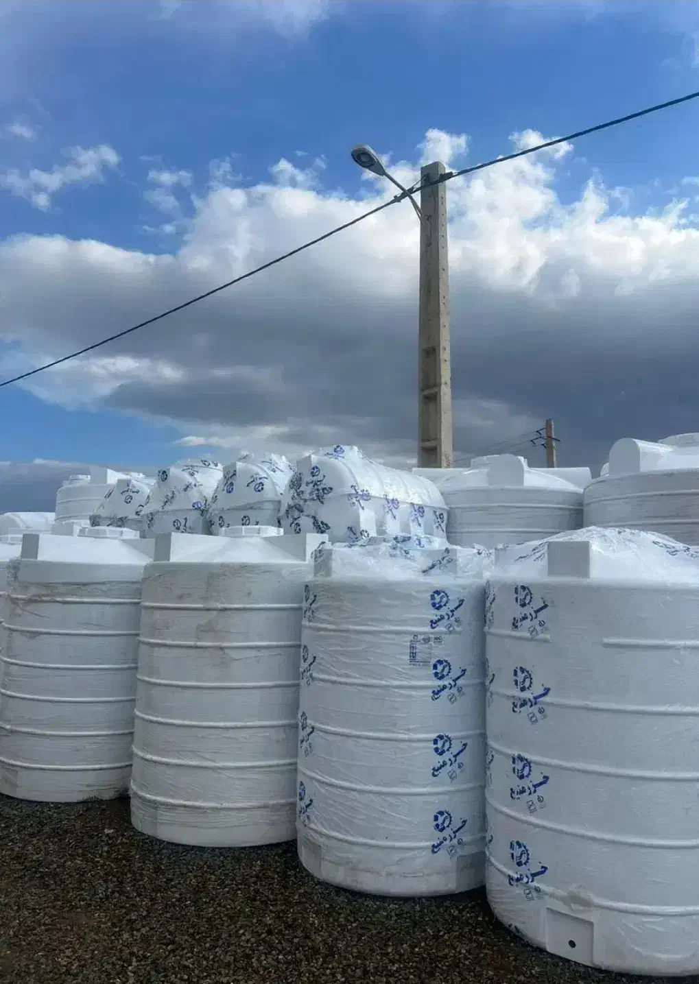 تانکرتخفیفی عمودی مخزن آب تانکر آب شرب|مصالح و تجهیزات ساختمان|کرج, کمالشهر|دیوار