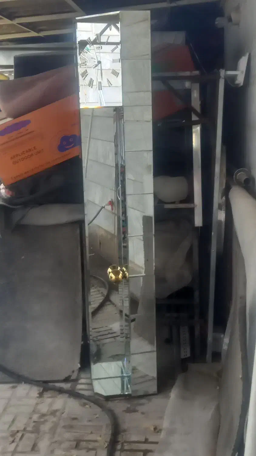 ساعت ایستاده آینه ی|ساعت دیواری و تزئینی|کرمانشاه, |دیوار