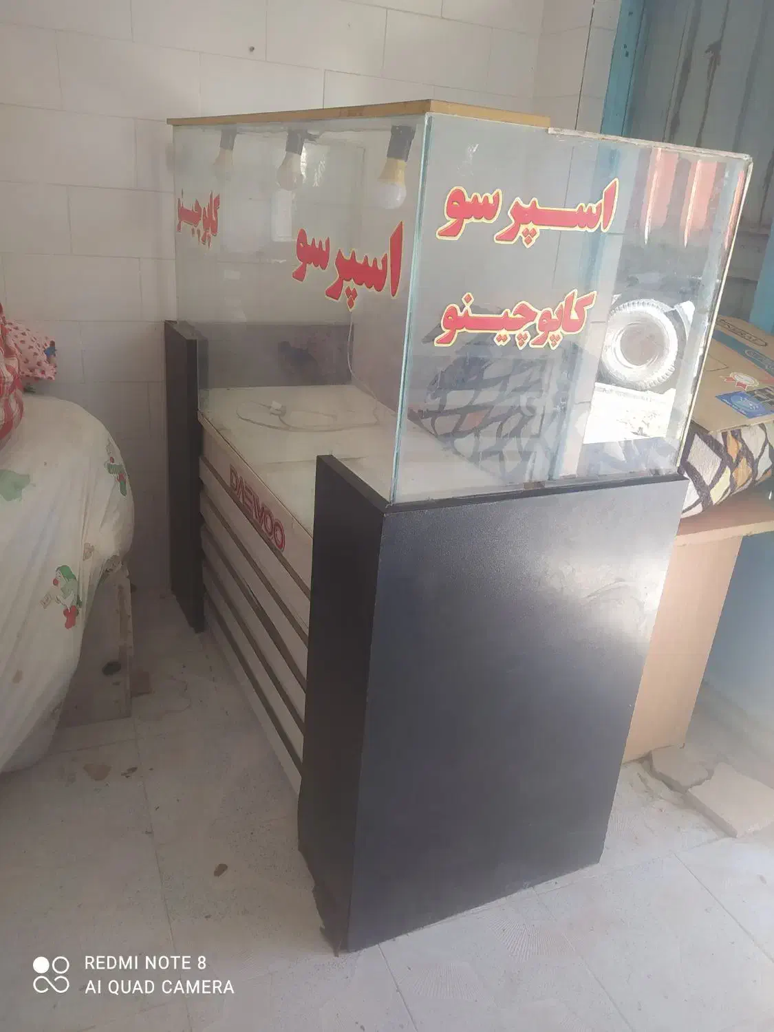 میز با ویترین چراغ دار|فروشگاه و مغازه|اهواز, سپیدار|دیوار