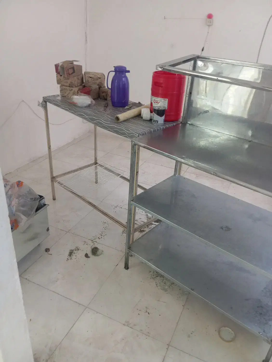 میز استیل و یخچال الکترو استیل کوچیک و بزرگ|کافیشاپ و رستوران|مشهد, پنجتن|دیوار