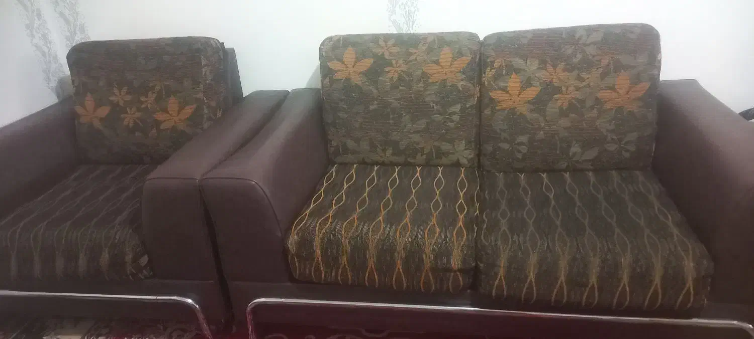 مبل چرم اصل|مبلمان خانگی و میز عسلی|اندیمشک, |دیوار