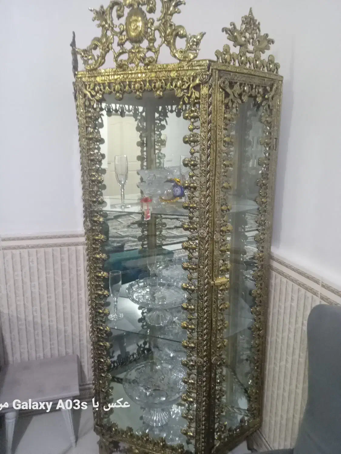 بوفه برنز سنگین|بوفه، ویترین، کنسول|مشگین شهر, |دیوار