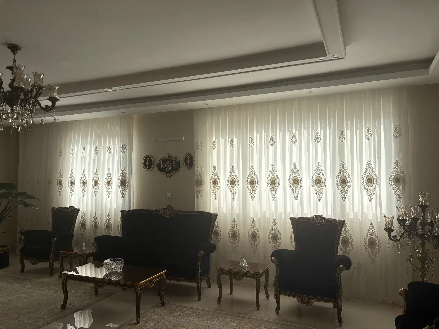 پرده|پرده، رانر، رومیزی|سبزوار, قصبه اب یمین|دیوار