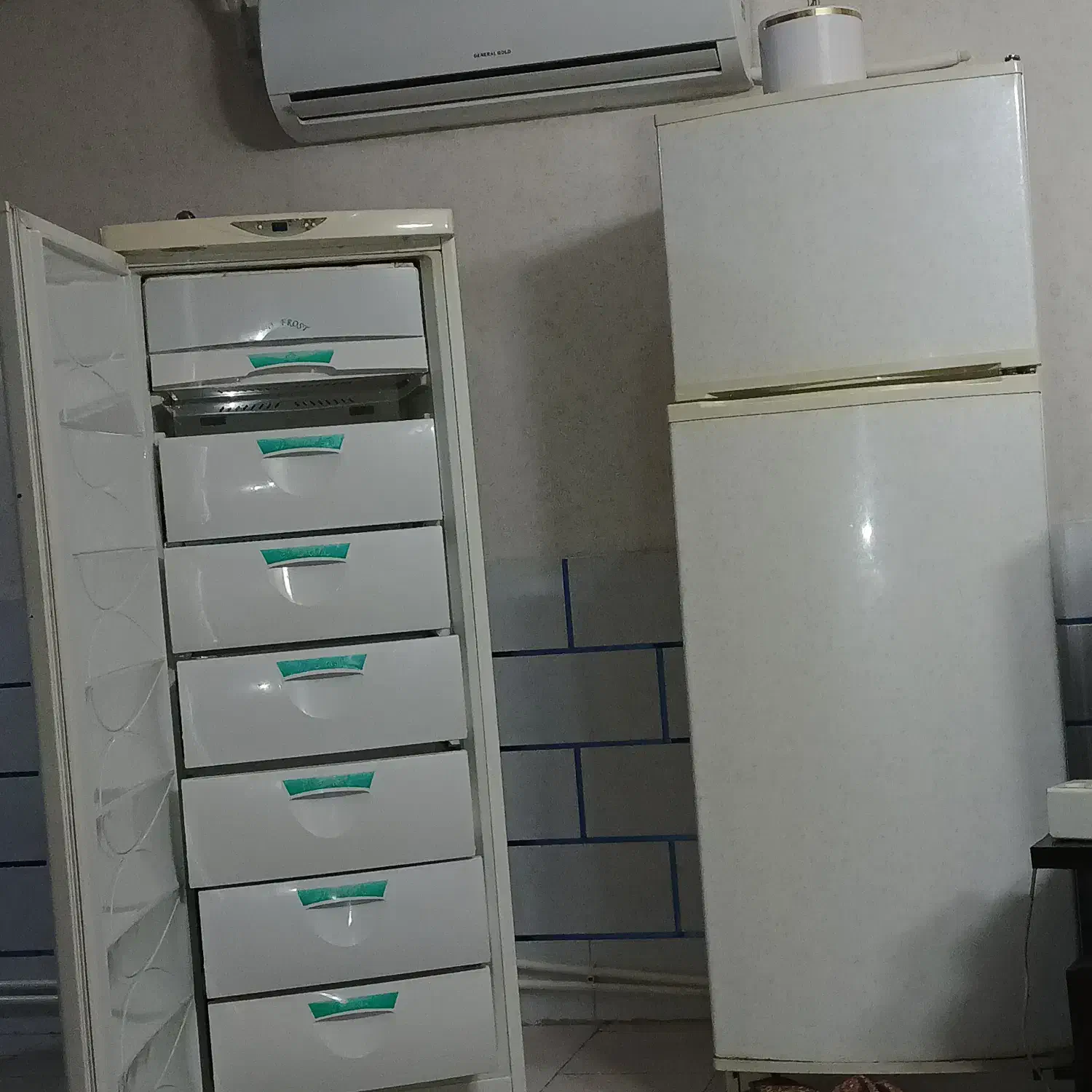 یخچال موتور سوخته وفریزر نیاز به تعمیر جزیی|یخچال و فریزر|ساوه, |دیوار