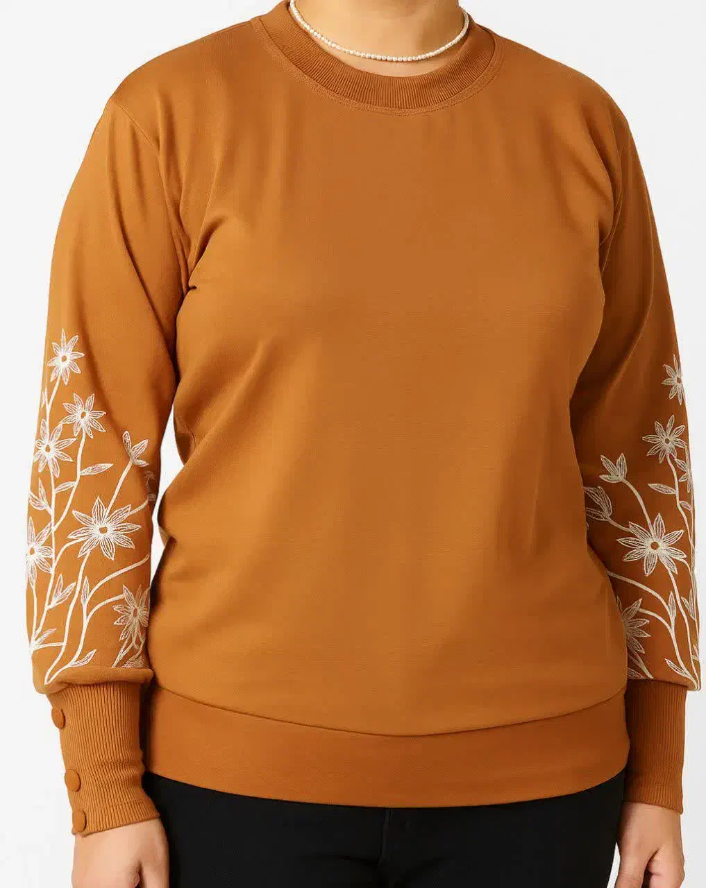 بلوز آستین سه دکمه|لباس|میبد, |دیوار