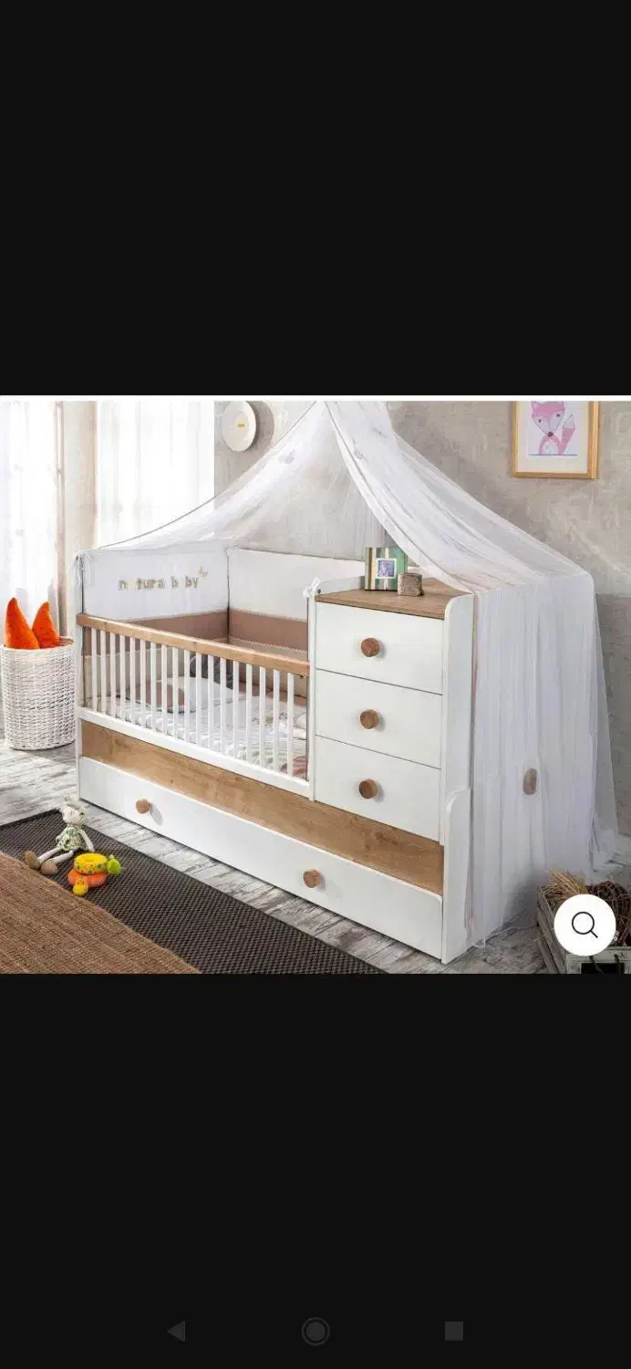 تخت و کمد نوزاد|تخت و سرویس خواب|مشهد, شهید بهشتی|دیوار