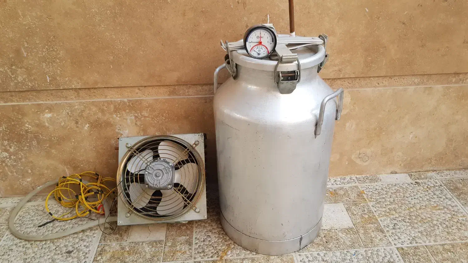 دستگاه گلاب گیر۵۰  لیتری|سایر لوازم برقی|شیراز, دانشگاه شیراز|دیوار