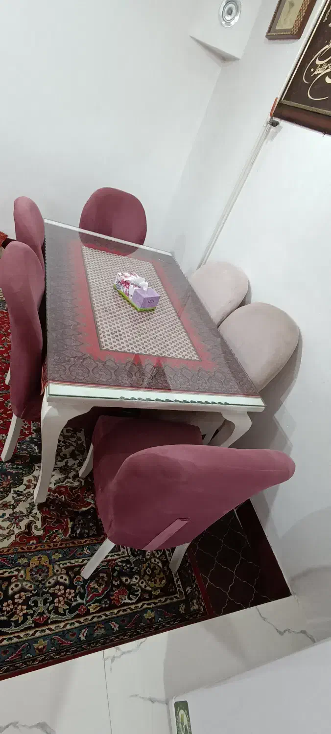 میز ناهار خوری۶نفره|میز و صندلی غذاخوری|گرگان, |دیوار