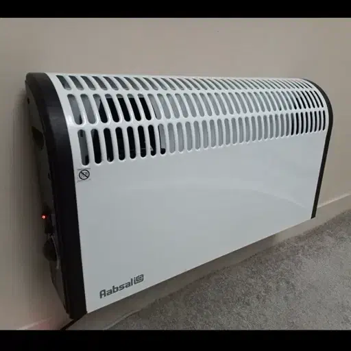 بخاری برقی هوشمند ابسال فن دار زمینی/دیواری 2000w|بخاری، هیتر، شومینه|تهران, امین حضور|دیوار