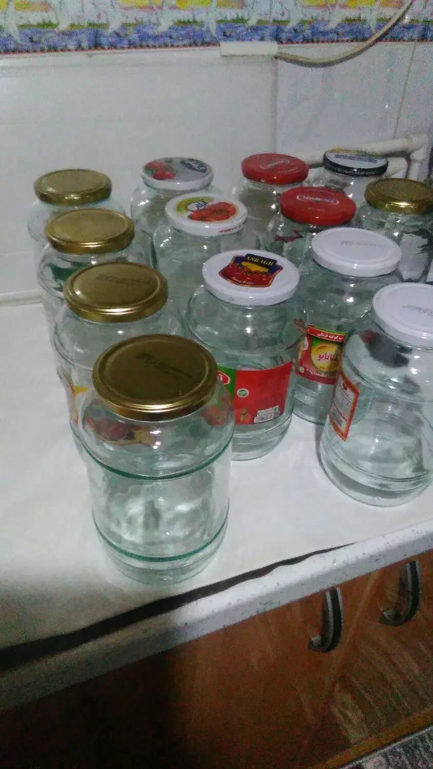 شیشه رب یک کیلویی|ظروف نگهدارنده، پلاستیکی، یکبارمصرف|سنندج, |دیوار