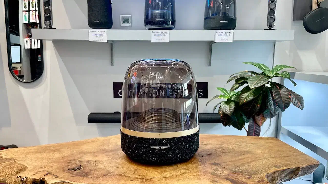 harman Kardon Aura Studio 3 اسپیکر هارمن کاردن|سیستم صوتی خانگی|قشم, |دیوار