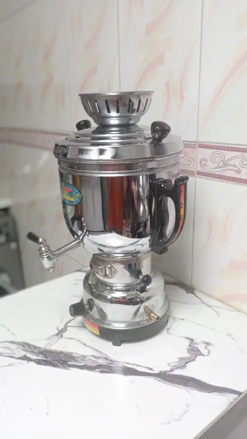 سماور گازی ۶ لیتری|سماور، چای‌ساز، قهوه‌ساز|اقبالیه, |دیوار